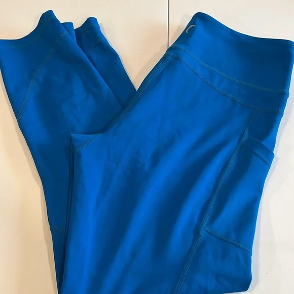 ZYIA Active Royal Electric Blue Leggings - 8-10 - Picture 4 of 5